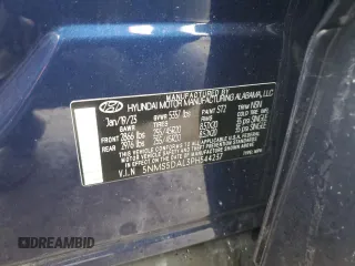 2023 Hyundai Santa Fe Calligraphy with VIN 5NMS5DAL3PH544237, listed as a Copart auction lot 44131265 with 18,633 mi miles and Salvage Title. Bid and sale history available at carsss.com. Image 15.
