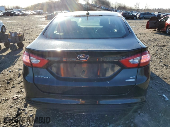 2016 Ford Fusion SE with VIN 3FA6P0HD2GR336505, listed as a Copart auction lot 49407425 with 158,760 mi miles and Salvage Title. Bid and sale history available at carsss.com. Image 6.