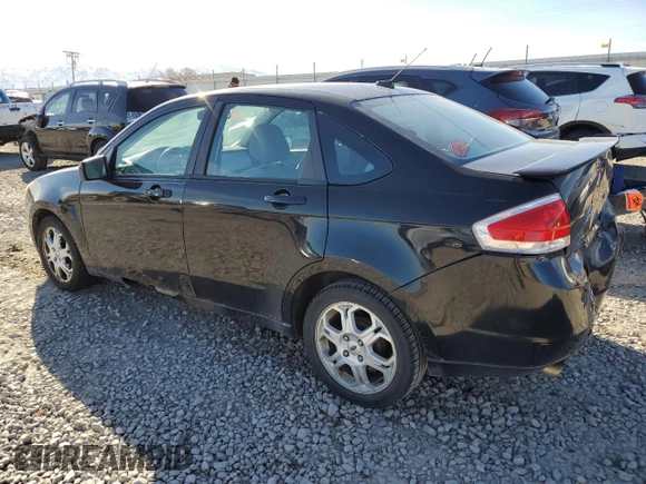 2009 Ford Focus SES with VIN 1FAHP36N39W219084, listed as a Copart auction lot 50390915 with 0 mi miles and Salvage Title. Bid and sale history available at carsss.com. Image 2.