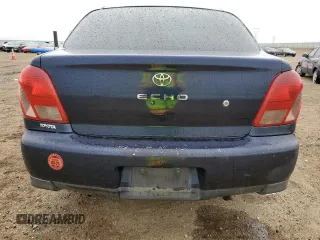 2001 Toyota ECHO with VIN JTDBT123010168350, listed as a Copart auction lot 48018345 with 215,298 mi miles and Clean title. Bid and sale history available at DreamBid. Image 6.