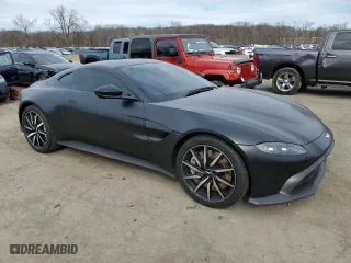 2020 Aston Martin Vantage with VIN SCFSMGAW9LGN03080, listed as a Copart auction lot 49754474 with 47,187 mi miles and Salvage Title. Bid and sale history available at carsss.com. Image 4.