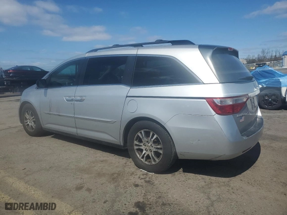 2012 Honda Odyssey EX with VIN 5FNRL5H49CB113955, listed as a Copart auction lot 48673585 with 171,086 mi miles and Clean Title. Bid and sale history available at carsss.com. Image 2.