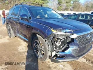 2019 Hyundai Santa Fe Ultimate with VIN 5NMS53AA5KH093555, listed as a IAAI auction lot 41665711 with 72,598 mi miles. Bid and sale history available at carsss.com. Image 6.