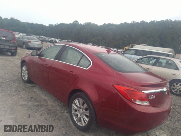 2012 Buick Regal with VIN 2G4GR5ER3C9211188, listed as a IAAI auction lot 36568441 with 148,371 mi miles and . Bid and sale history available at DreamBid. Image 3.