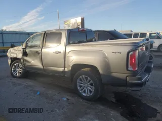 2018 GMC Canyon 4WD SLT with VIN 1GTG6DEN6J1215242, listed as a Copart auction lot 82960224 with 82,710 mi miles and Salvage Title. Bid and sale history available at carsss.com. Image 2.