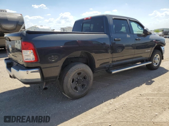 2021 Ram 2500 Tradesman with VIN 3C6UR5CJ4MG638608, listed as a Copart auction lot 53738125 with 90,447 mi miles and Salvage title. Bid and sale history available at DreamBid. Image 3.