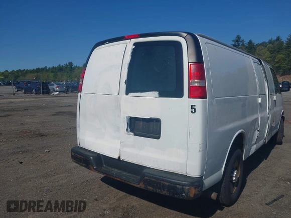 2014 Chevrolet Express Cargo with VIN 1GCWGGCA5E1125676, listed as a IAAI auction lot 42234161 with 285,045 mi miles and . Bid and sale history available at DreamBid. Image 16.