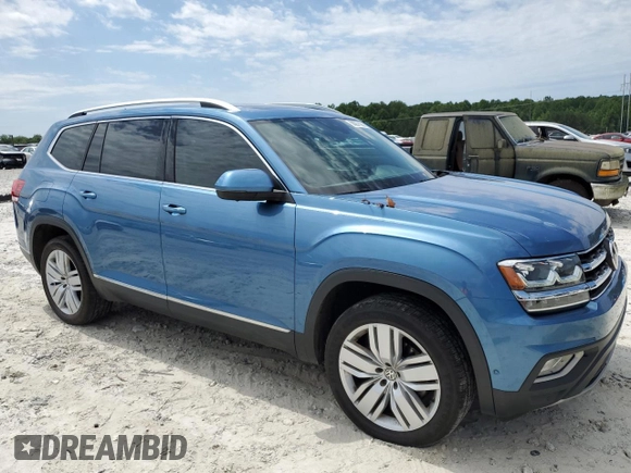 2019 Volkswagen Atlas SEL Premium z VIN 1V2NR2CA4KC559238, wystawiony jako Copart lot #58257085 z przebiegiem 178 647 mil mil oraz Tytuł czysty. Historia ofert i sprzedaży dostępna na DreamBid. Obrazek 4.