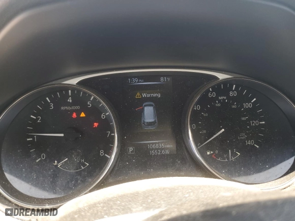 2016 Nissan Rogue S with VIN JN8AT2MV1GW151826, listed as a Copart auction lot 52304785 with 106,835 mi miles and Salvage Title. Bid and sale history available at carsss.com. Image 9.