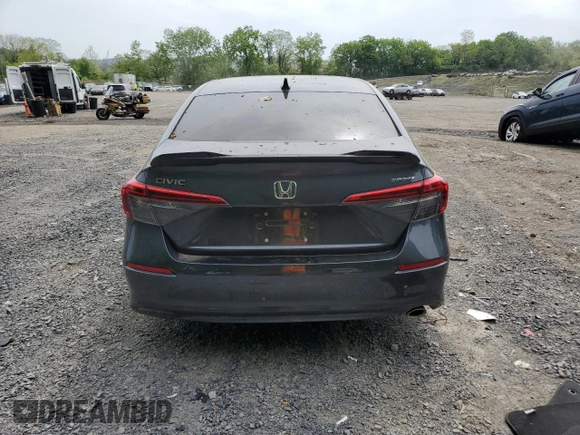 2024 Honda Civic Sport with VIN 2HGFE2F55RH579099, listed as a Copart auction lot 55935325 with 12,093 mi miles and Salvage title. Bid and sale history available at DreamBid. Image 6.