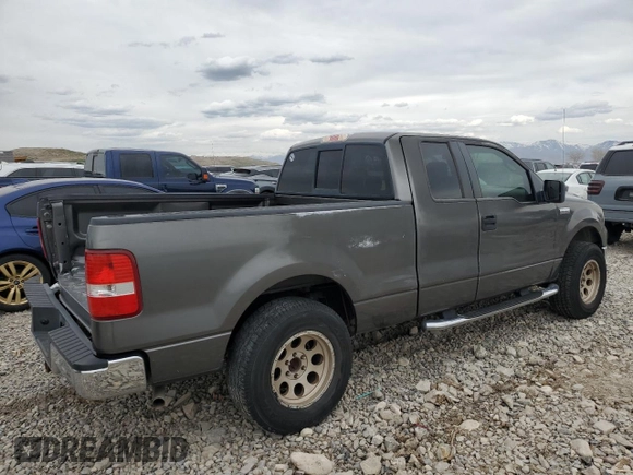 2007 Ford F-150 XL with VIN 1FTPX12527FA15454, listed as a Copart auction lot 50550525 with 91,189 mi miles and Salvage Title. Bid and sale history available at DreamBid. Image 3.