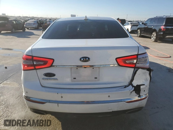 2014 Kia Cadenza Premium with VIN KNALN4D70E5133474, listed as a Copart auction lot 89336135 with 61,211 mi miles and Salvage Title. Bid and sale history available at DreamBid. Image 6.