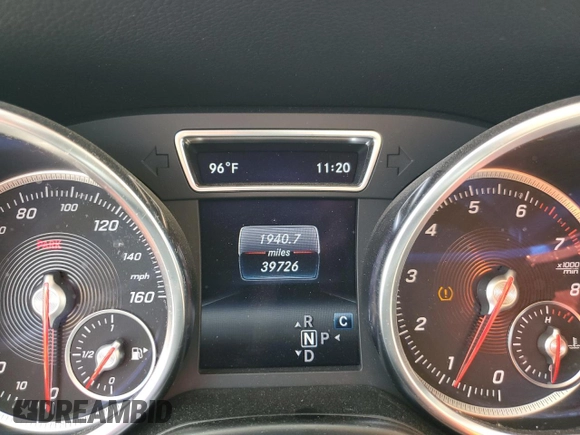 2019 Mercedes-Benz GLS with VIN 4JGDF6EE1KB224310, listed as a Copart auction lot 63657163 with 39,726 mi miles. Bid and sale history available at carsss.com. Image 9.