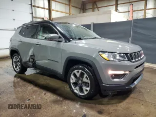 2021 Jeep Compass Limited with VIN 3C4NJDCBXMT596069, listed as a Copart auction lot 42027855 with 119,236 mi miles and Clean title. Bid and sale history available at DreamBid. Image 4.