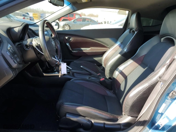 2015 Honda CR-Z EX with VIN JHMZF1D69FS001170, listed as a Copart auction lot 88910545 with 89,340 mi miles and Salvage Title. Bid and sale history available at carsss.com. Image 7.