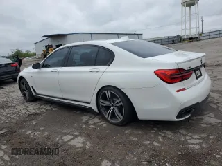 2019 BMW 7 Series 750i xDrive z VIN WBA7F2C50KB240685, wystawiony jako Copart lot #57535395 z przebiegiem 66 300 mil mil oraz Czysty tytuł • Clean title. Historia ofert i sprzedaży dostępna na DreamBid. Obrazek 2.