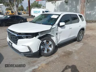 2023 Honda Pilot EX-L z VIN 5FNYG2H47PB015673, wystawiony jako IAAI lot #42192426 z przebiegiem 22 617 mil mil oraz . Historia ofert i sprzedaży dostępna na DreamBid. Obrazek 18.