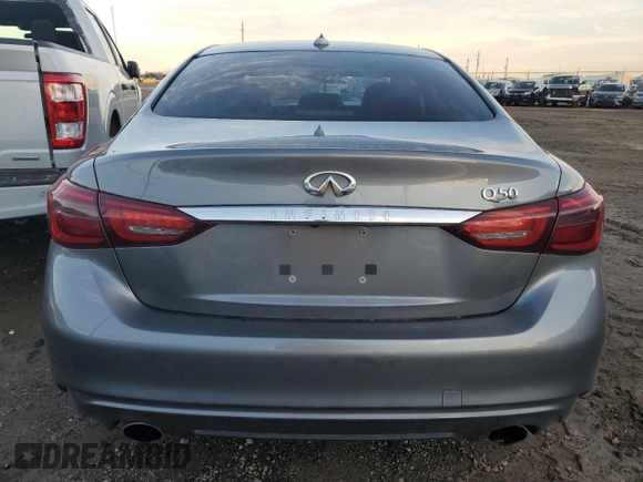 2019 Infiniti Q50 3.0t Signature Edition with VIN JN1EV7AP0KM515302, listed as a Copart auction lot 88925315 with 94,950 mi miles and Salvage Title. Bid and sale history available at carsss.com. Image 6.
