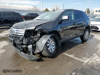 2008 Ford Edge SEL with VIN 2FMDK38C18BA24812, listed as a Copart auction lot 48206055 with 262,887 mi miles and Salvage Title. Bid and sale history available at carsss.com. Image 1.