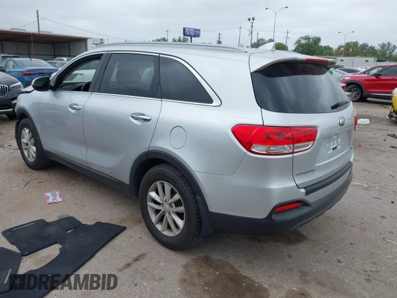2017 Kia Sorento LX with VIN 5XYPG4A33HG297281, listed as a IAAI auction lot 41962658 with 127,795 mi miles. Bid and sale history available at carsss.com. Image 3.