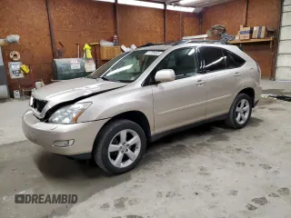 2007 Lexus RX 350 with VIN 2T2HK31U77C011461, listed as a Copart auction lot 51785655 with 144,260 mi miles and Salvage Title. Bid and sale history available at carsss.com. Image 1.