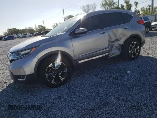 2017 Honda CR-V Touring with VIN 5J6RW2H97HL048426, listed as a Copart auction lot 49356945 with 126,613 mi miles and Salvage Title. Bid and sale history available at carsss.com. Image 1.