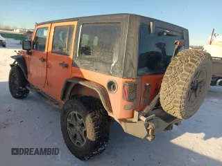 2013 Jeep Wrangler Unlimited Rubicon with VIN 1C4BJWFG7DL525994, listed as a Copart auction lot 46949855 with 179,499 mi miles and Salvage Title. Bid and sale history available at carsss.com. Image 2.