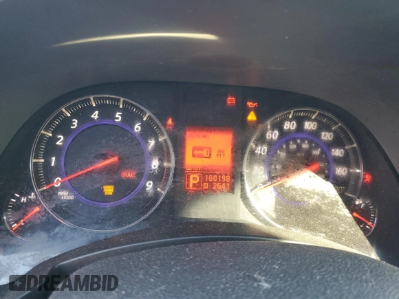 2009 Infiniti FX with VIN JNRAS18U79M100808, listed as a Copart auction lot 83042354 with 160,198 mi miles and Clean Title. Bid and sale history available at DreamBid. Image 9.