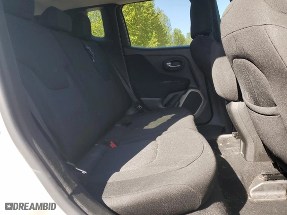 2017 Jeep Renegade Altitude with VIN ZACCJBBH2HPF02734, listed as a Copart auction lot 54343185 with 102,749 mi miles and Clean Title. Bid and sale history available at carsss.com. Image 11.
