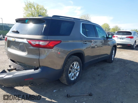 2020 Chevrolet Traverse LT Cloth with VIN 1GNERGKW0LJ127696, listed as a IAAI auction lot 42073805 with 60,075 mi miles and . Bid and sale history available at DreamBid. Image 4.