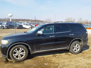 2012 Dodge Durango Crew with VIN 1C4RDJDG3CC118698, listed as a IAAI auction lot 41692050 with 177,659 mi miles and . Bid and sale history available at carsss.com. Image 14.