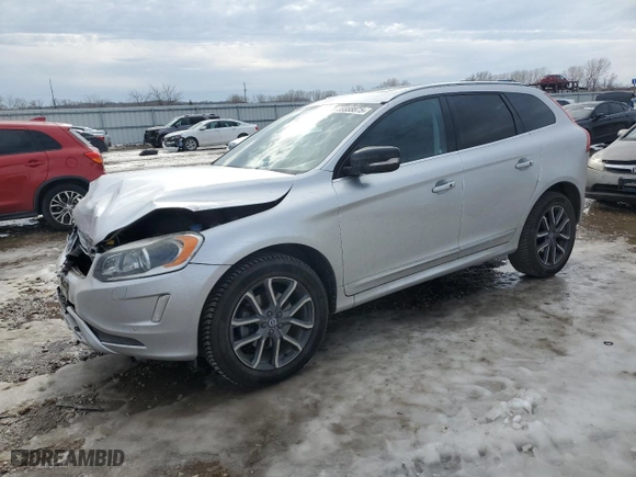 2017 Volvo XC60 Dynamic with VIN YV449MRRXH2126976, listed as a Copart auction lot 88888875 with 53,894 mi miles and Salvage Title. Bid and sale history available at carsss.com. Image 1.