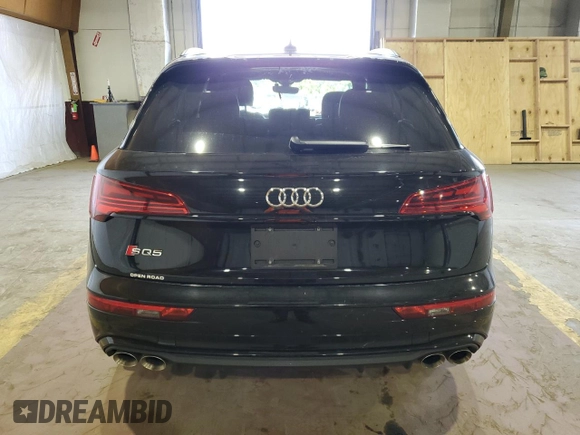 2021 Audi SQ5 Premium Plus with VIN WA1B4AFY2M2006256, listed as a Copart auction lot 70408134 with 34,866 mi miles and Salvage Title. Bid and sale history available at DreamBid. Image 6.