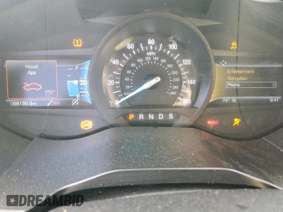 2020 Ford Edge SEL with VIN 2FMPK4J98LBB64978, listed as a Copart auction lot 51261405 with 68,159 mi miles and Salvage Title. Bid and sale history available at carsss.com. Image 9.