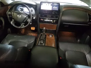 2021 Nissan Armada SL with VIN JN8AY2BA4M9372901, listed as a Copart auction lot 46041155 with 102,152 mi miles and Salvage Title. Bid and sale history available at carsss.com. Image 8.