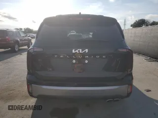 2025 Kia Telluride EX with VIN 5XYP34GC5SG568304, listed as a Copart auction lot 61524815 with 12,491 mi miles and Salvage title. Bid and sale history available at DreamBid. Image 6.