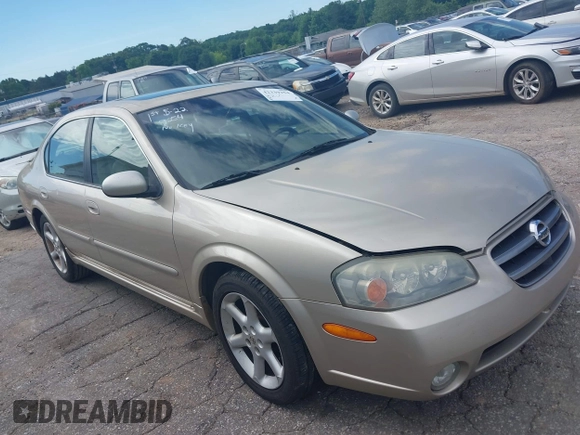 2003 Nissan Maxima SE z VIN JN1DA31D33T510169, wystawiony jako IAAI lot #42339254 z przebiegiem 182 862 mil mil oraz . Historia ofert i sprzedaży dostępna na DreamBid. Obrazek 1.