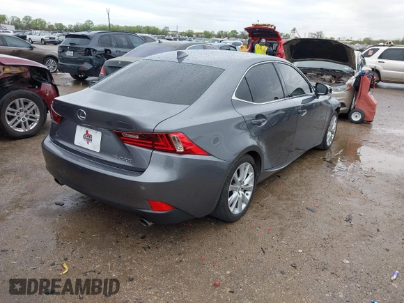2016 Lexus IS 200t z VIN JTHBA1D27G5006008, wystawiony jako IAAI lot #41903495 z przebiegiem 78 239 mil mil oraz . Historia ofert i sprzedaży dostępna na DreamBid. Obrazek 4.