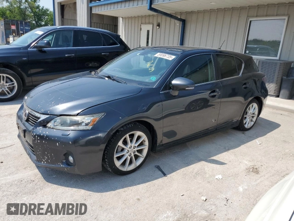2011 Lexus CT 200h with VIN JTHKD5BH4B2045199, listed as a Copart auction lot 59996735 with 163,167 mi miles and Clean title. Bid and sale history available at DreamBid. Image 1.