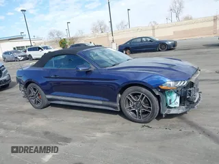 2018 Ford Mustang EcoBoost Premium with VIN 1FATP8UH6J5145514, listed as a IAAI auction lot 41668455 with 79,617 mi miles and . Bid and sale history available at carsss.com. Image 14.