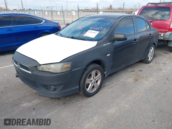 2009 Mitsubishi Lancer DE with VIN JA3AU16U09U034503, listed as a IAAI auction lot 41522912 with 177,526 mi miles. Bid and sale history available at carsss.com. Image 2.