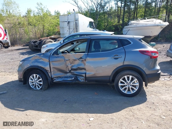 2021 Nissan Rogue Sport S with VIN JN1BJ1AV9MW305766, listed as a IAAI auction lot 42019884 with 64,500 mi miles. Bid and sale history available at carsss.com. Image 14.