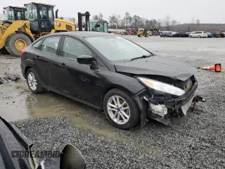 2018 Ford Focus SE with VIN 1FADP3F27JL218434, listed as a Copart auction lot 48356735 with 83,350 mi miles and Salvage Title. Bid and sale history available at carsss.com. Image 4.
