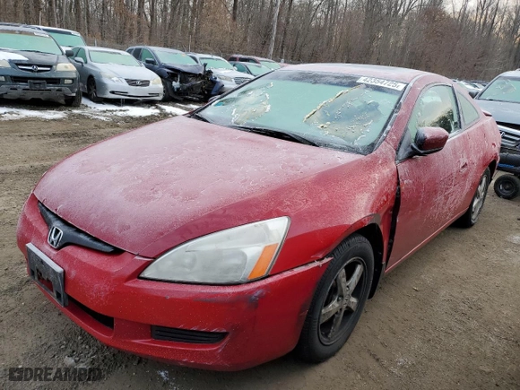 2005 Honda Accord Cpe EX-L with VIN 1HGCM72675A010345, listed as a Copart auction lot 42354725 with 0 mi miles and Salvage Title. Bid and sale history available at carsss.com. Image 1.