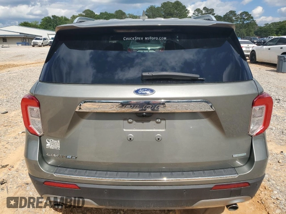 2020 Ford Explorer Limited z VIN 1FMSK7FH1LGB06862, wystawiony jako Copart lot #56930605 z przebiegiem 120 188 mil mil oraz Szkoda całkowita • Salvage title. Historia ofert i sprzedaży dostępna na DreamBid. Obrazek 6.