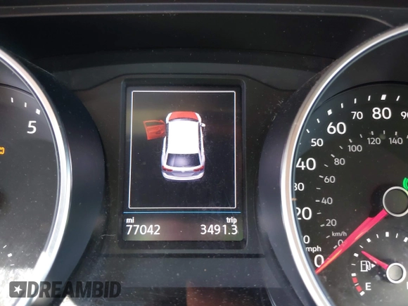 2021 Volkswagen Tiguan S with VIN 3VV1B7AX9MM067347, listed as a IAAI auction lot 42305101 with 77,042 mi miles and . Bid and sale history available at DreamBid. Image 15.