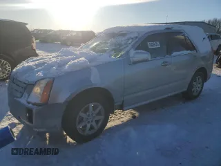 2008 Cadillac SRX AWD with VIN 1GYEE437380172214, listed as a Copart auction lot 45889425 with 189,301 mi miles and Non Repairable. Bid and sale history available at carsss.com. Image 1.