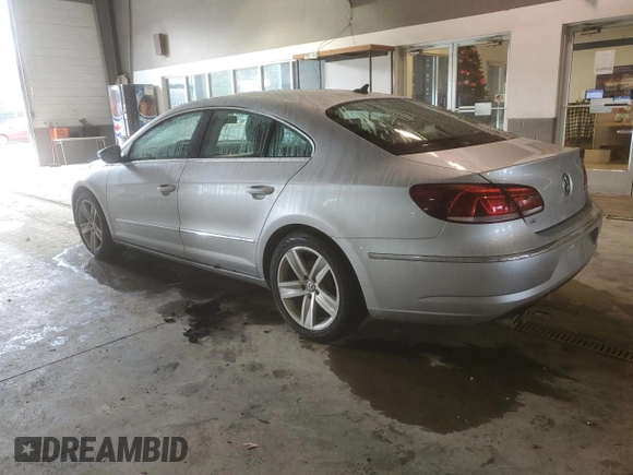 2015 Volkswagen CC R-Line with VIN WVWBP7AN7FE803049, listed as a Copart auction lot 45929624 with 48,541 mi miles. Bid and sale history available at carsss.com. Image 2.
