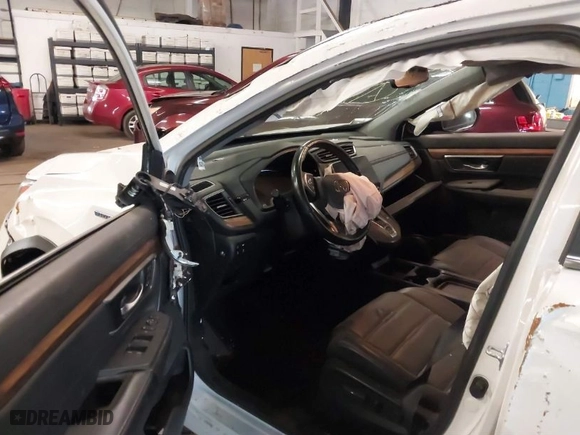 2022 Honda CR-V Hybrid EX-L with VIN 5J6RT6H84NL056924, listed as a IAAI auction lot 41634901 with 26,764 mi miles. Bid and sale history available at carsss.com. Image 5.