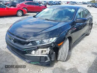 2019 Honda Civic Sedan LX with VIN 19XFC2F67KE046797, listed as a IAAI auction lot 41622326 with 46,401 mi miles. Bid and sale history available at carsss.com. Image 2.